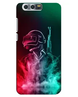 Чехол для Huawei Honor 9 (Glory 9, STF) с картинкой «PUBG — огненный воин» Чехол для Huawei Honor 9 (Glory 9, STF) с картинкой «PUBG — огненный воин»