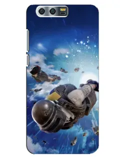 Чехол для Huawei Honor 9 (Glory 9, STF) с картинкой «Десант PUBG — прыжок» Чехол для Huawei Honor 9 (Glory 9, STF) с картинкой «Десант PUBG — прыжок»