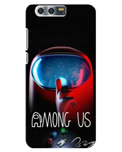 Чехол для Huawei Honor 9 (Glory 9, STF) с картинкой «Красный импостер — макро» Чехол для Huawei Honor 9 (Glory 9, STF) с картинкой «Красный импостер — макро»