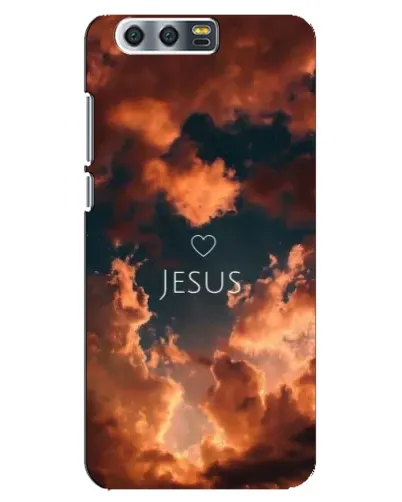 Чехол для Huawei Honor 9 (Glory 9, STF) с картинкой «Сияние Имени Jesus»