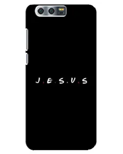 Чехол для Huawei Honor 9 (Glory 9, STF) с картинкой «Точки веры J.E.S.U.S.»