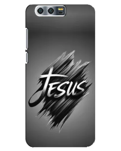 Чехол для Huawei Honor 9 (Glory 9, STF) с картинкой «Надпись Jesus Graffiti»