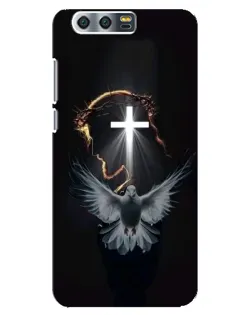 Чехол для Huawei Honor 9 (Glory 9, STF) с картинкой «Голубь и Свет»