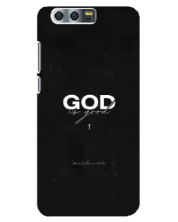 Чехол для Huawei Honor 9 (Glory 9, STF) с картинкой «GOD — Бог над всем»