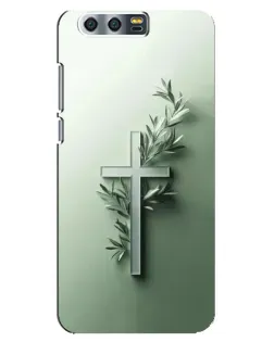 Чехол для Huawei Honor 9 (Glory 9, STF) с картинкой «Оливковая ветвь»
