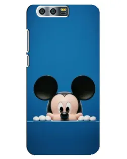 Чехол для Huawei Honor 9 (Glory 9, STF) с картинкой «Микки выглядывает»