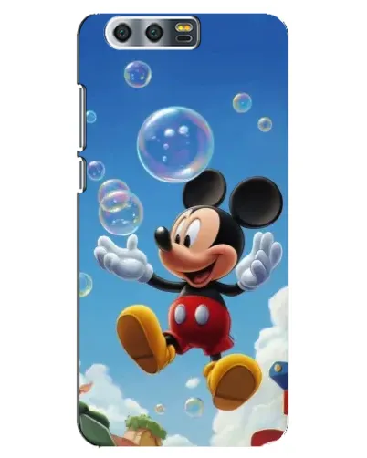 Чехол для Huawei Honor 9 (Glory 9, STF) с картинкой «Mickey и мыльные пузыри» Чехол для Huawei Honor 9 (Glory 9, STF) с картинкой «Mickey и мыльные пузыри»