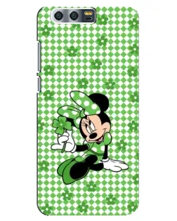 Чехол для Huawei Honor 9 (Glory 9, STF) с картинкой «Mickey в клетку»