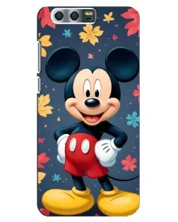 Чехол для Huawei Honor 9 (Glory 9, STF) с картинкой «Осенний Mickey Mouse»