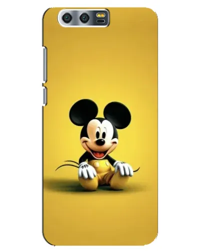 Чехол для Huawei Honor 9 (Glory 9, STF) с картинкой «Микки на желтом» Чехол для Huawei Honor 9 (Glory 9, STF) с картинкой «Микки на желтом»
