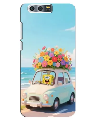 Чехол для Huawei Honor 9 (Glory 9, STF) с картинкой «Автомобильное путешествие» Чехол для Huawei Honor 9 (Glory 9, STF) с картинкой «Автомобильное путешествие»