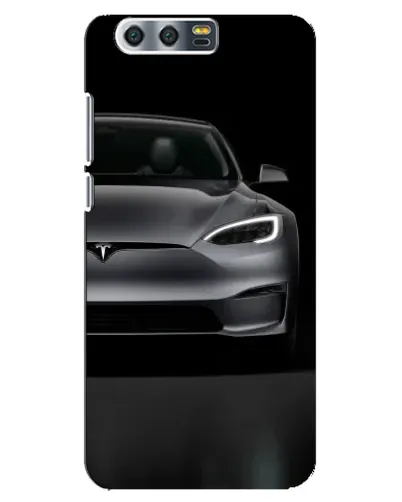 Чехол для Huawei Honor 9 (Glory 9, STF) с картинкой «Tesla Model S Look»