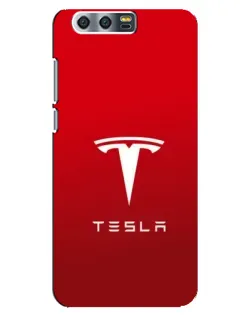 Чехол для Huawei Honor 9 (Glory 9, STF) с картинкой «Tesla Red Classic»