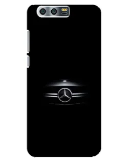 Чехол для Huawei Honor 9 (Glory 9, STF) с картинкой «Mercedes — абстрактные линии»
