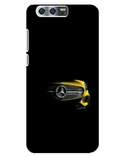 Чехол для Huawei Honor 9 (Glory 9, STF) с картинкой «Mercedes — ретро стиль»
