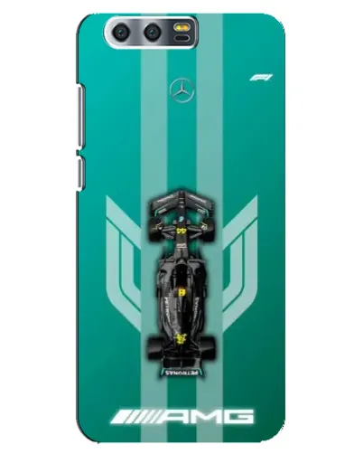 Чехол для Huawei Honor 9 (Glory 9, STF) с картинкой «Mercedes AMG Petronas»