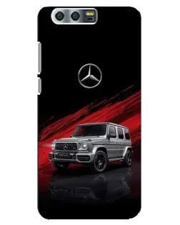 Чехол для Huawei Honor 9 (Glory 9, STF) с картинкой «Mercedes G-Class красный»