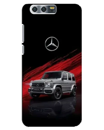 Чехол для Huawei Honor 9 (Glory 9, STF) с картинкой «Mercedes G-Class красный»