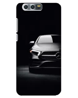 Чехол для Huawei Honor 9 (Glory 9, STF) с картинкой «Свет фар Mercedes»