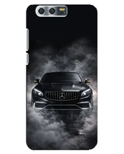 Чехол для Huawei Honor 9 (Glory 9, STF) с картинкой «Mercedes в дыму»