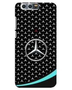 Чехол для Huawei Honor 9 (Glory 9, STF) с картинкой «Mercedes — бирюзовый акцент»
