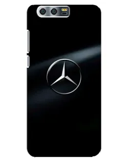 Чехол для Huawei Honor 9 (Glory 9, STF) с картинкой «Mercedes на металле»