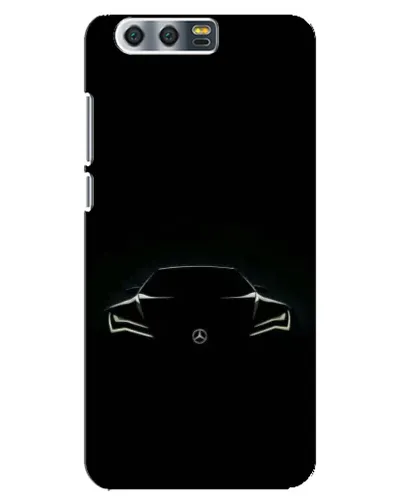 Чехол для Huawei Honor 9 (Glory 9, STF) с картинкой «Mercedes — силуэт авто» Чехол для Huawei Honor 9 (Glory 9, STF) с картинкой «Mercedes — силуэт авто»