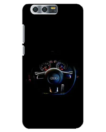 Чехол для Huawei Honor 9 (Glory 9, STF) с картинкой «Салон Audi — руль» Чехол для Huawei Honor 9 (Glory 9, STF) с картинкой «Салон Audi — руль»