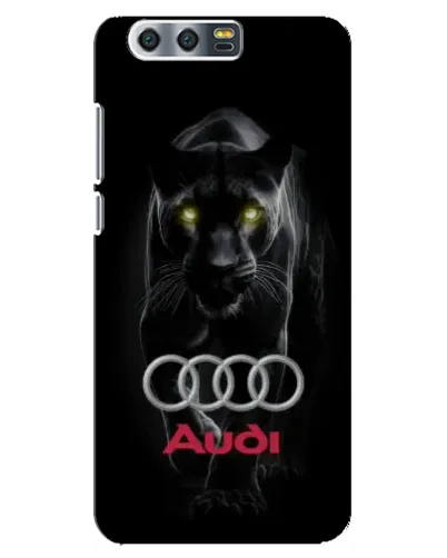 Чехол для Huawei Honor 9 (Glory 9, STF) с картинкой «Пантера и Audi» Чехол для Huawei Honor 9 (Glory 9, STF) с картинкой «Пантера и Audi»