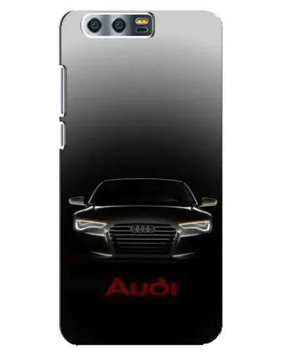 Чехол для Huawei Honor 9 (Glory 9, STF) с картинкой «Audi — градиентный контур» Чехол для Huawei Honor 9 (Glory 9, STF) с картинкой «Audi — градиентный контур»