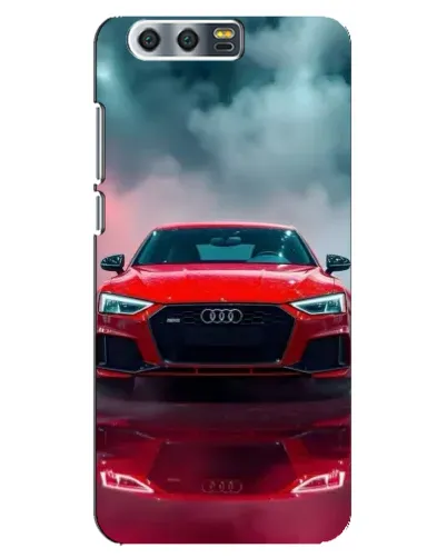 Чехол для Huawei Honor 9 (Glory 9, STF) с картинкой «Audi RS — красный стиль» Чехол для Huawei Honor 9 (Glory 9, STF) с картинкой «Audi RS — красный стиль»