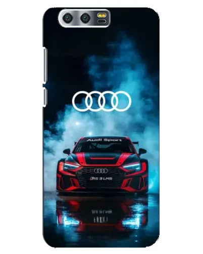 Чехол для Huawei Honor 9 (Glory 9, STF) с картинкой «Audi Sport — неон» Чехол для Huawei Honor 9 (Glory 9, STF) с картинкой «Audi Sport — неон»