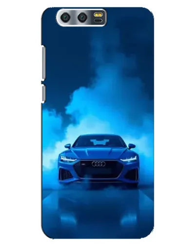Чехол для Huawei Honor 9 (Glory 9, STF) с картинкой «Audi — голубая энергия» Чехол для Huawei Honor 9 (Glory 9, STF) с картинкой «Audi — голубая энергия»