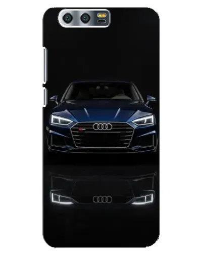 Чехол для Huawei Honor 9 (Glory 9, STF) с картинкой «Audi — ночное отражение» Чехол для Huawei Honor 9 (Glory 9, STF) с картинкой «Audi — ночное отражение»