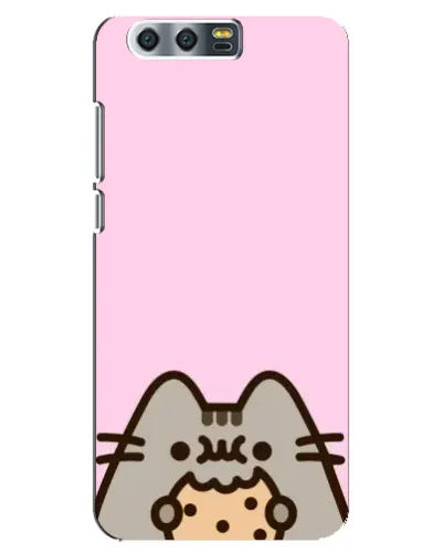 Чехол для Huawei Honor 9 (Glory 9, STF) с картинкой «Pusheen и печенье» Чехол для Huawei Honor 9 (Glory 9, STF) с картинкой «Pusheen и печенье»
