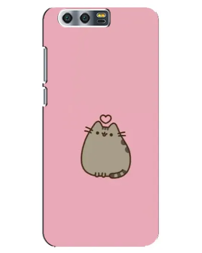 Чехол для Huawei Honor 9 (Glory 9, STF) с картинкой «Pusheen сердце» Чехол для Huawei Honor 9 (Glory 9, STF) с картинкой «Pusheen сердце»