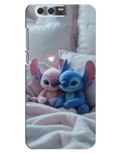Чехол для Huawei Honor 9 (Glory 9, STF) с картинкой «Плюшевые Стич Ангел» Чехол для Huawei Honor 9 (Glory 9, STF) с картинкой «Плюшевые Стич Ангел»