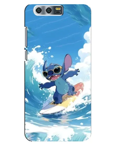 Чехол для Huawei Honor 9 (Glory 9, STF) с картинкой «Стич на волне» Чехол для Huawei Honor 9 (Glory 9, STF) с картинкой «Стич на волне»