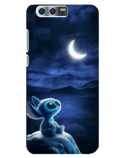 Чехол для Huawei Honor 9 (Glory 9, STF) с картинкой «Лунная ночь Стича» Чехол для Huawei Honor 9 (Glory 9, STF) с картинкой «Лунная ночь Стича»