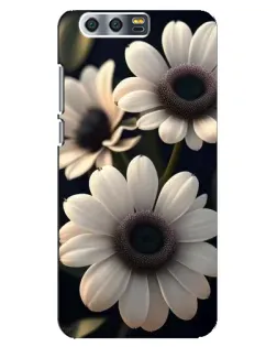 Чехол для Huawei Honor 9 (Glory 9, STF) с картинкой «Белые маргаритки макро» Чехол для Huawei Honor 9 (Glory 9, STF) с картинкой «Белые маргаритки макро»