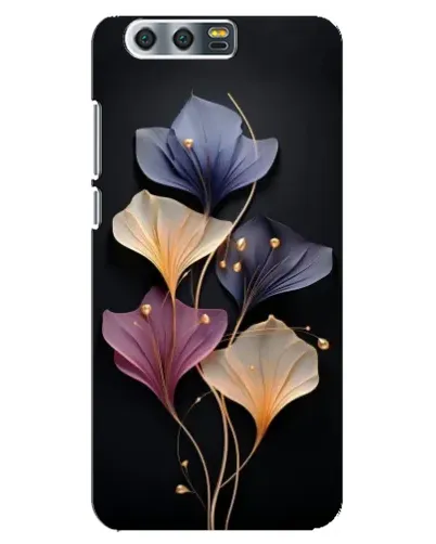 Чехол для Huawei Honor 9 (Glory 9, STF) с картинкой «Лиловые цветы грации»