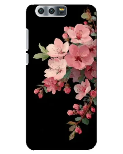 Чехол для Huawei Honor 9 (Glory 9, STF) с картинкой «Розовая ветка сакуры»