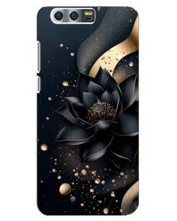 Чехол для Huawei Honor 9 (Glory 9, STF) с картинкой «Черный лотос» Чехол для Huawei Honor 9 (Glory 9, STF) с картинкой «Черный лотос»