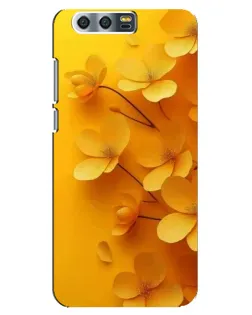 Чехол для Huawei Honor 9 (Glory 9, STF) с картинкой «Золотые лепестки» Чехол для Huawei Honor 9 (Glory 9, STF) с картинкой «Золотые лепестки»
