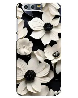 Чехол для Huawei Honor 9 (Glory 9, STF) с картинкой «Объемные белые цветы» Чехол для Huawei Honor 9 (Glory 9, STF) с картинкой «Объемные белые цветы»