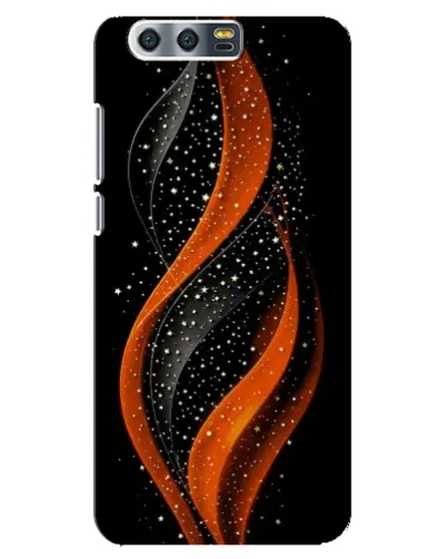 Чехол для Huawei Honor 9 (Glory 9, STF) с картинкой «Огненная звездная волна»