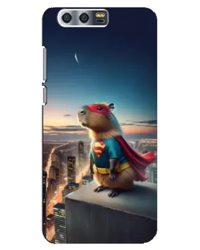 Чехол для Huawei Honor 9 (Glory 9, STF) с картинкой «Капи-мен супергерой» Чехол для Huawei Honor 9 (Glory 9, STF) с картинкой «Капи-мен супергерой»