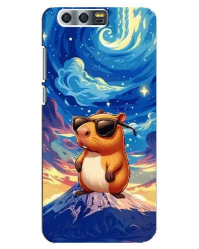 Чехол для Huawei Honor 9 (Glory 9, STF) с картинкой «Капибара Ван Гога» Чехол для Huawei Honor 9 (Glory 9, STF) с картинкой «Капибара Ван Гога»