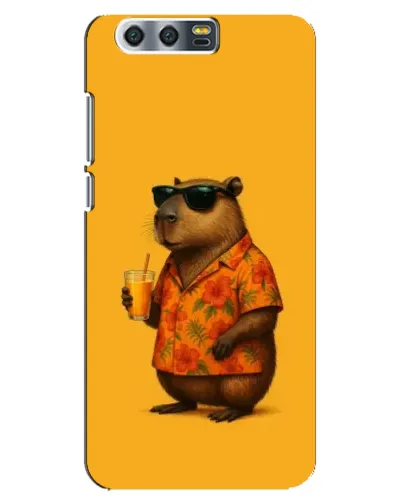 Чехол для Huawei Honor 9 (Glory 9, STF) с картинкой «Капибара на отдыхе» Чехол для Huawei Honor 9 (Glory 9, STF) с картинкой «Капибара на отдыхе»