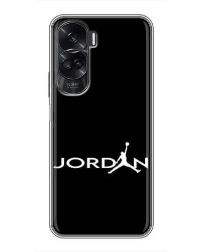 Чохол для Huawei Honor 90 Lite з картинкою «Jordan White Logo» Чохол для Huawei Honor 90 Lite з картинкою «Jordan White Logo»